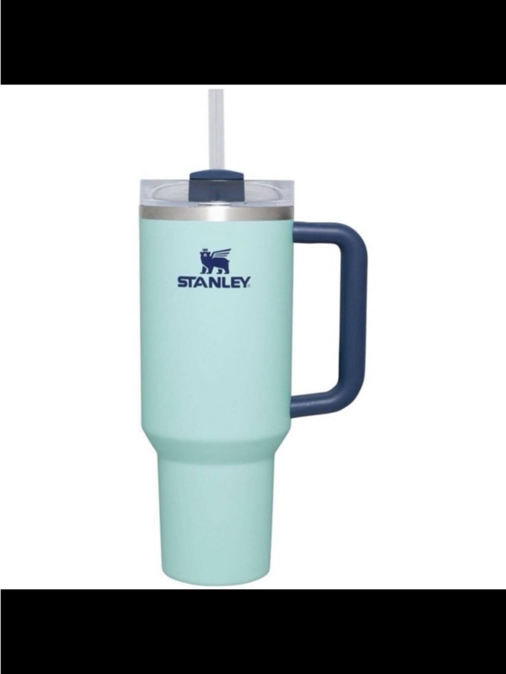 Stanley 40 oz Stainless Steel H2.0 Flowstate
Quencher Tumbler Watercolor Blue